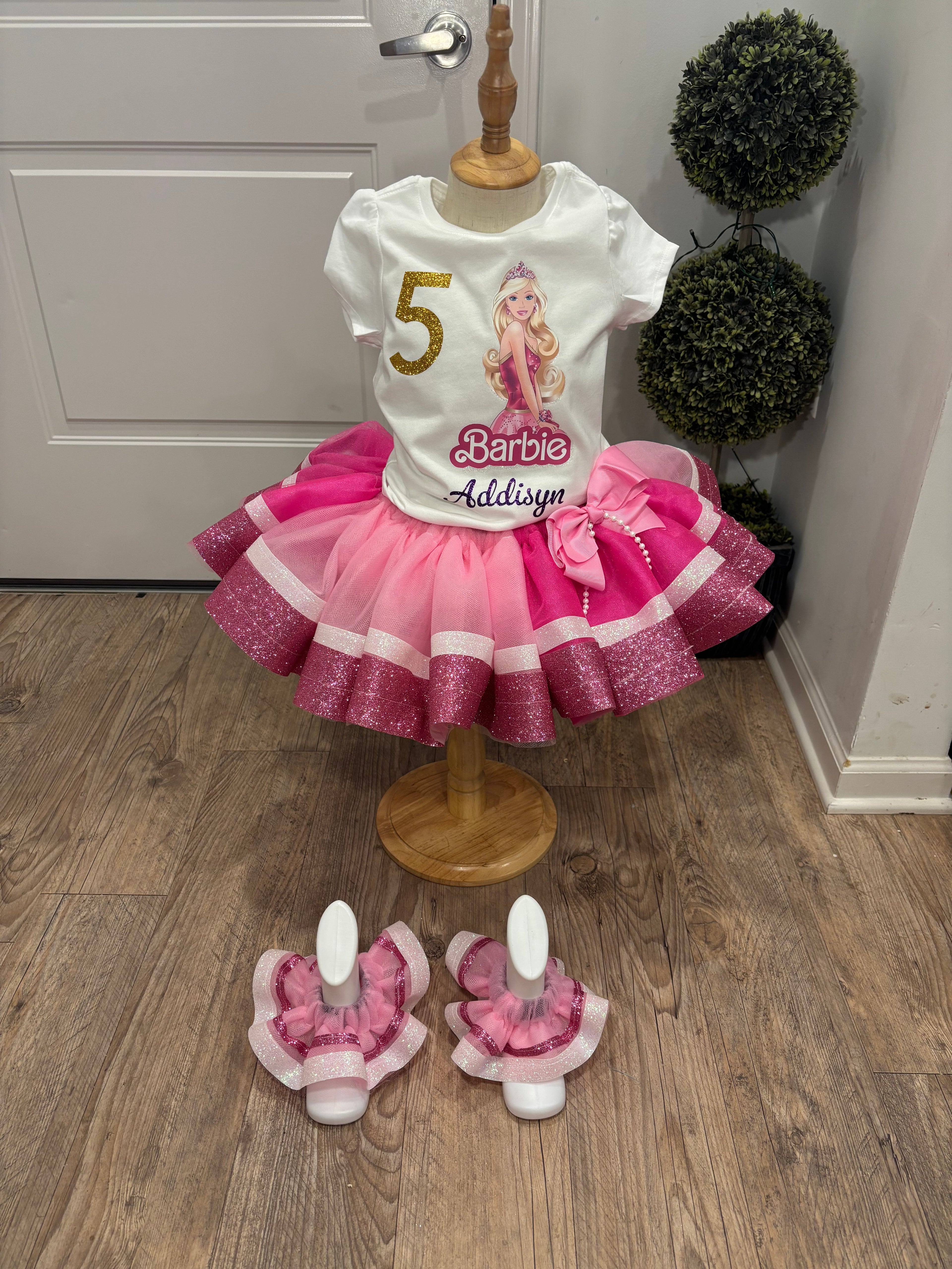 Custom Tutu Set w Ruffle Socks