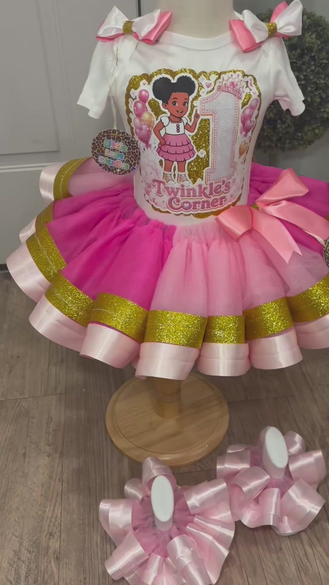 Custom Birthday Tutu Set